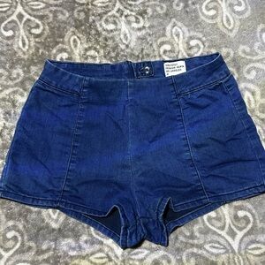 Forever 21 Dark Blue Jean Shorts